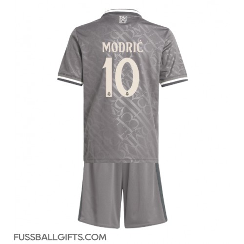 Real Madrid Luka Modric #10 Fußballbekleidung 3rd trikot Kinder 2024-25 Kurzarm (+ kurze hosen)